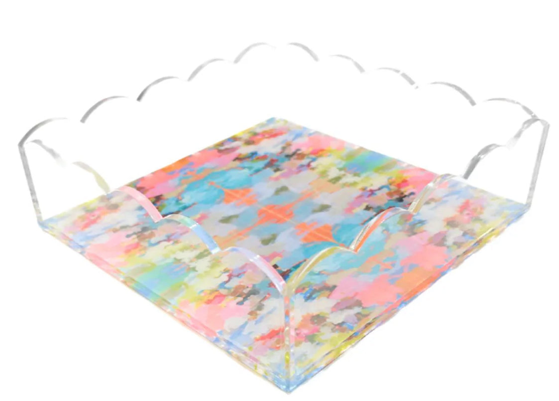 Laura Park Brooks Avenue Small Scalloped Tray
