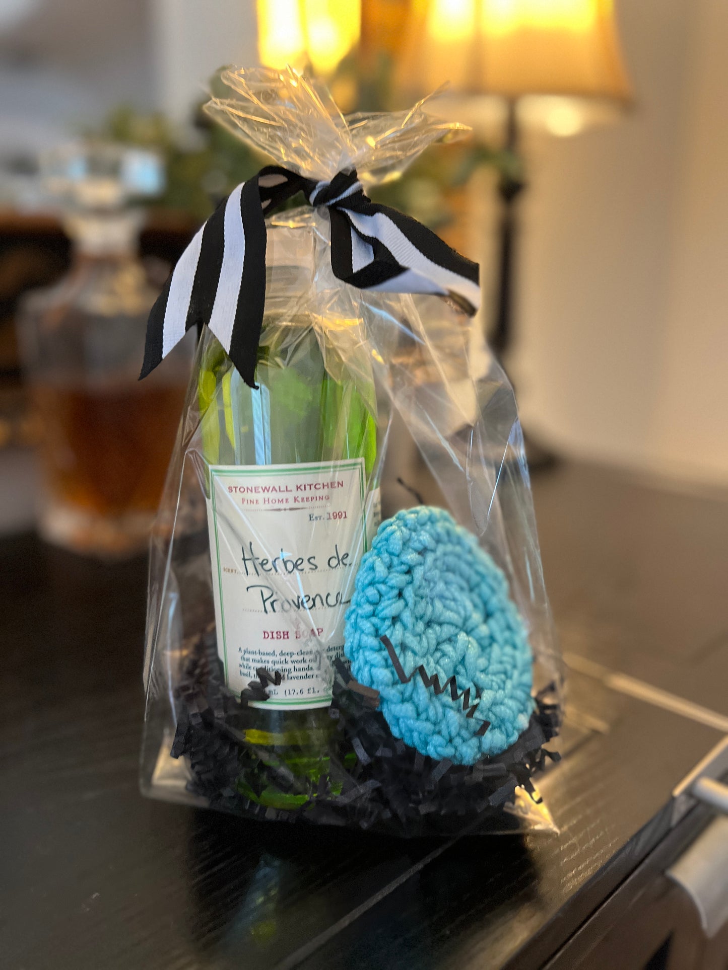 Scrubbie and Herbes de Provence Dish Soap Gift Set