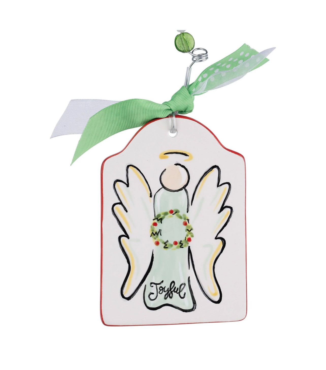 Joyful Angel Flat Ornament