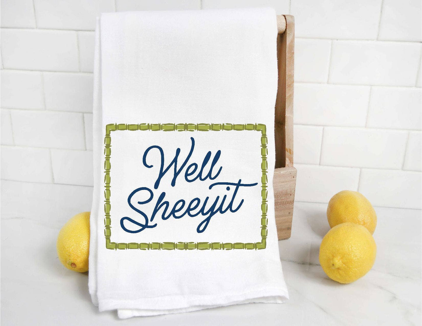 Well Sheeyit Tea Towel