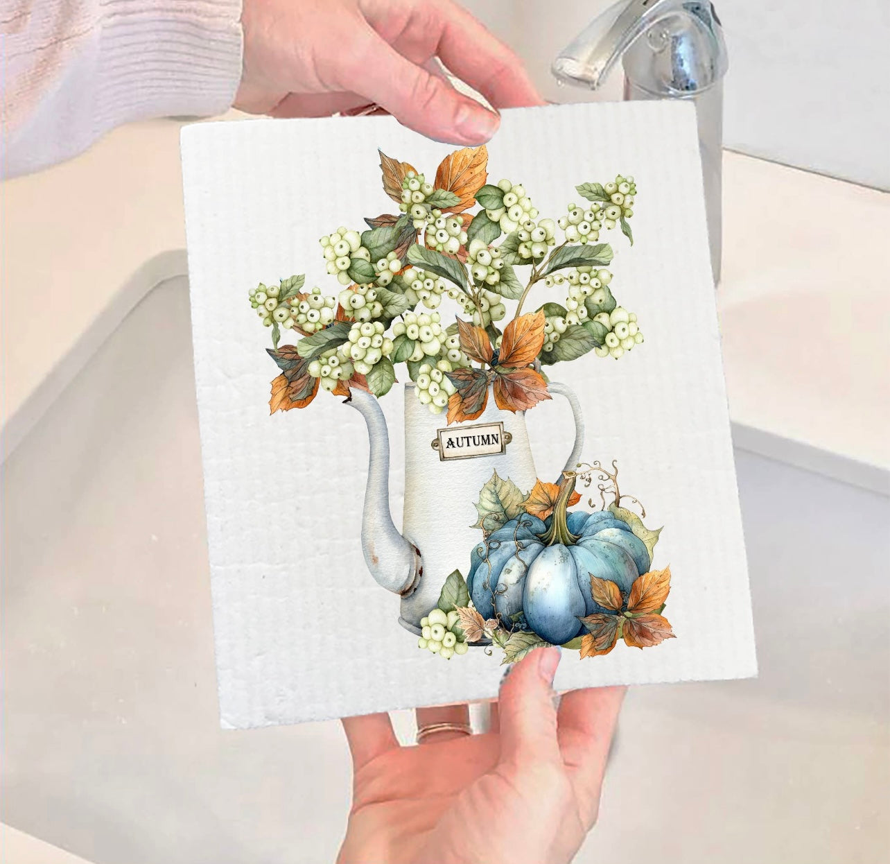 Fall Designs SWEDISH DISH CLOTH (2 Designs)