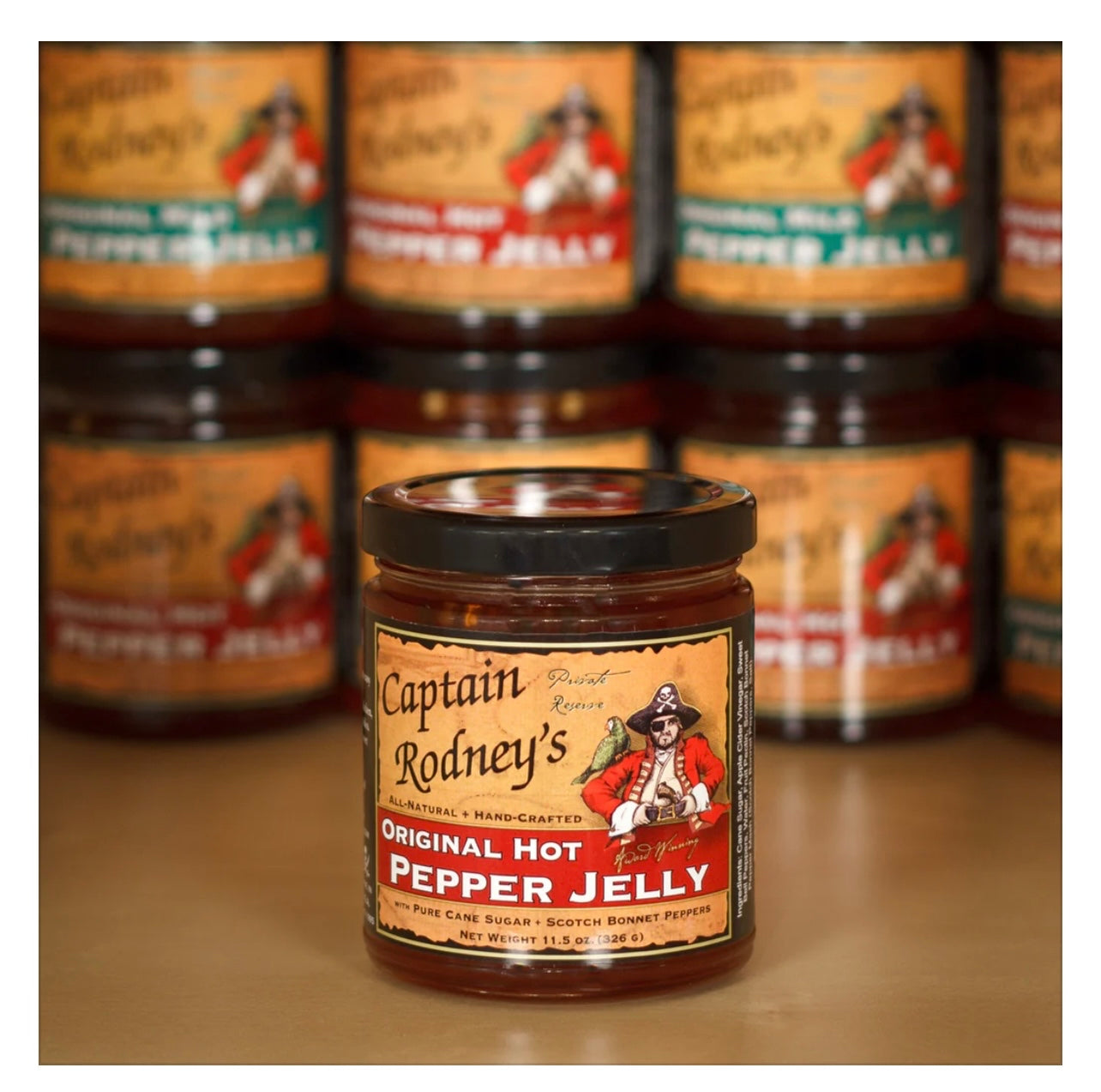 Captain Rodney's Hot Pepper Jelly - 11.5 oz