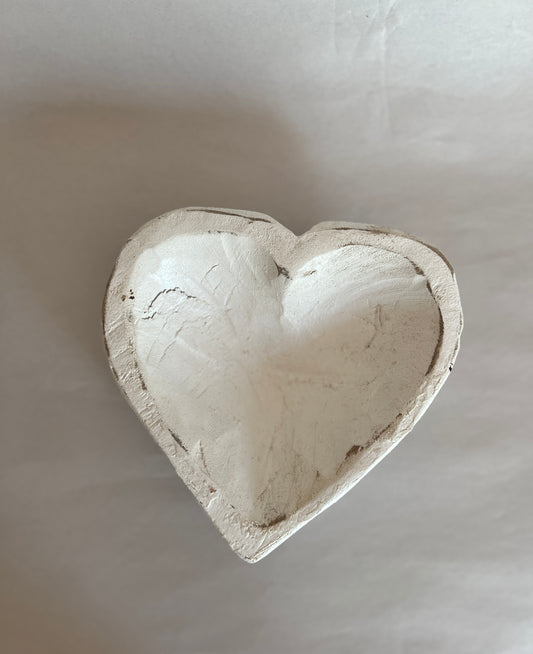 Heart Shaped Dough Bowl