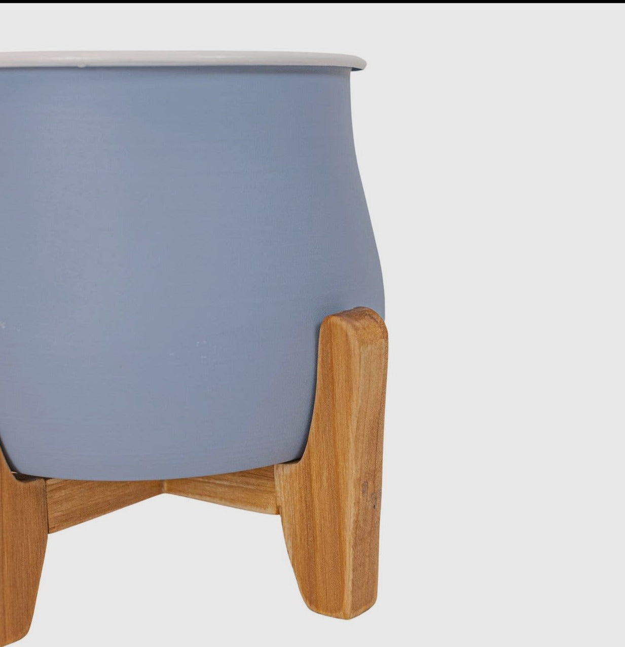 Belle Footed Planter Blue