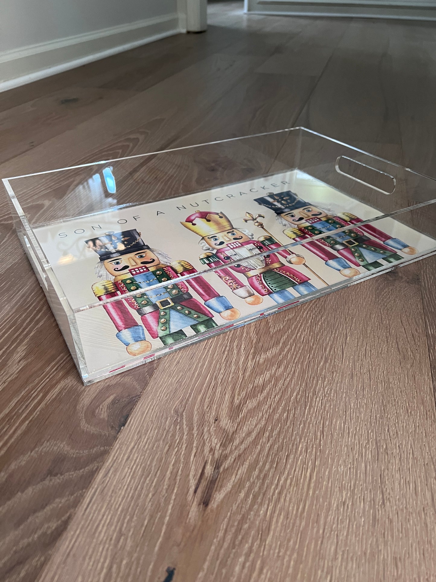 Traditional Christmas Tray Inserts for 11 x 17 tray (Insert only, Tray sold separately)