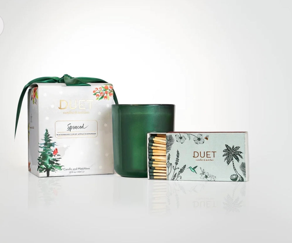 Duet Candle - Spruced
