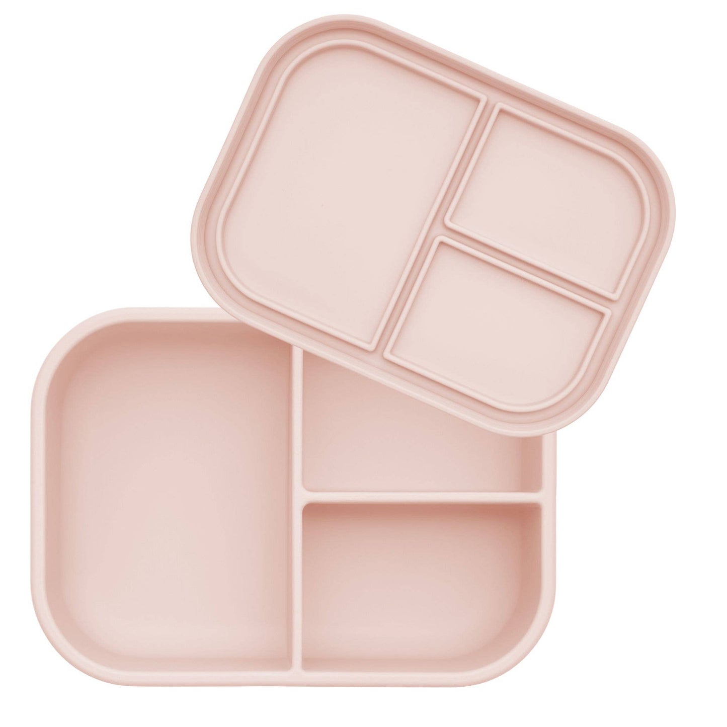 Ali+Oli Leakproof Silicone Bento Box (Blush) Back to School