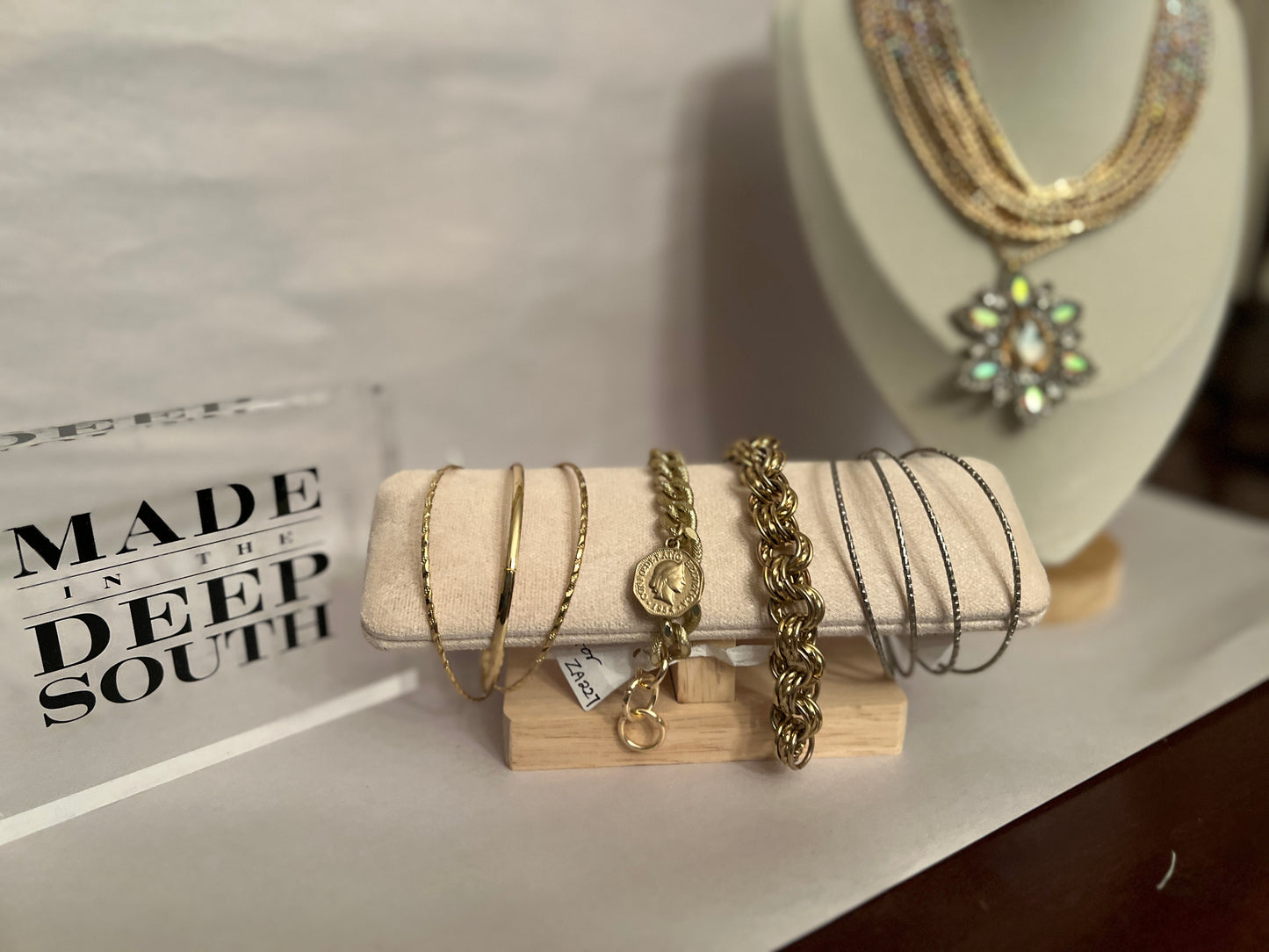 MITDS Chain Bracelet with 2 Charms