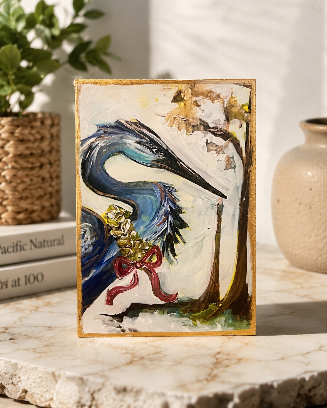 Christmas Heron