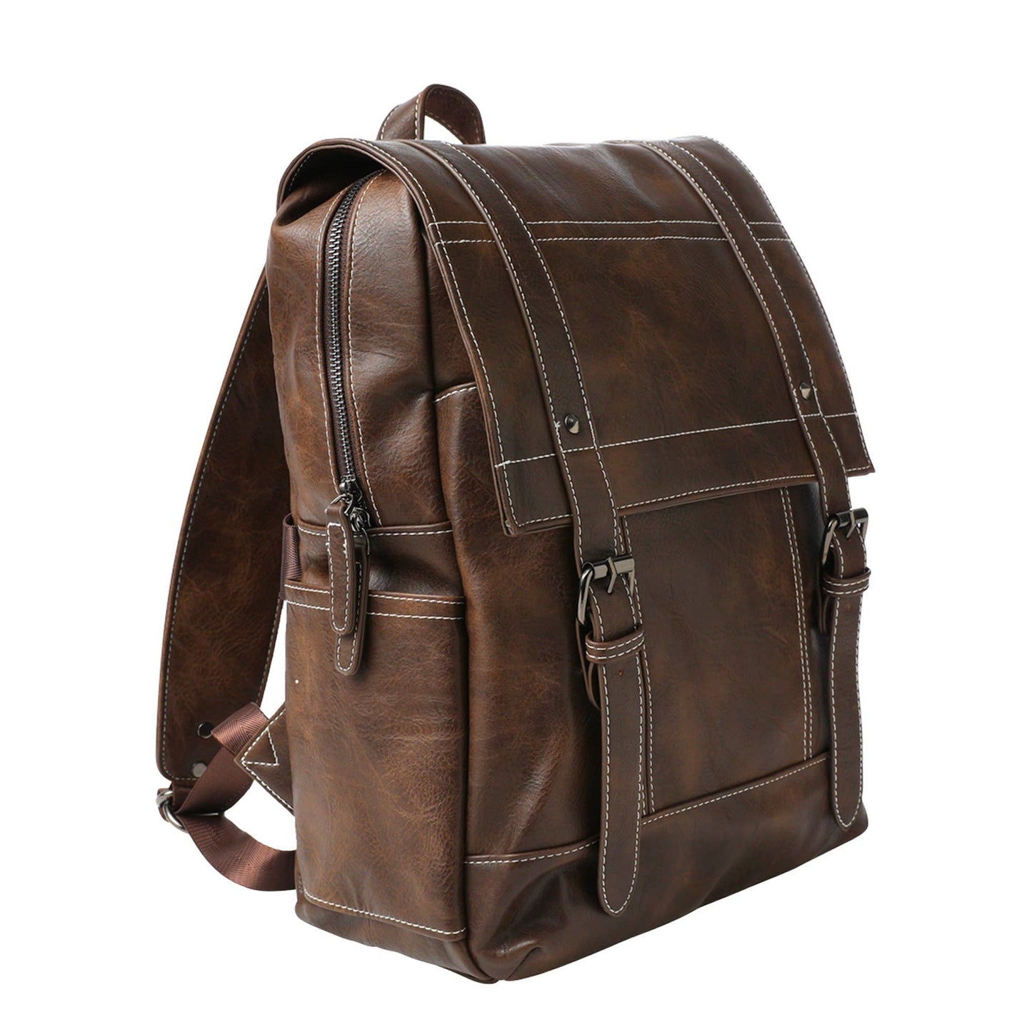 Drake Vegan Leather Backpack