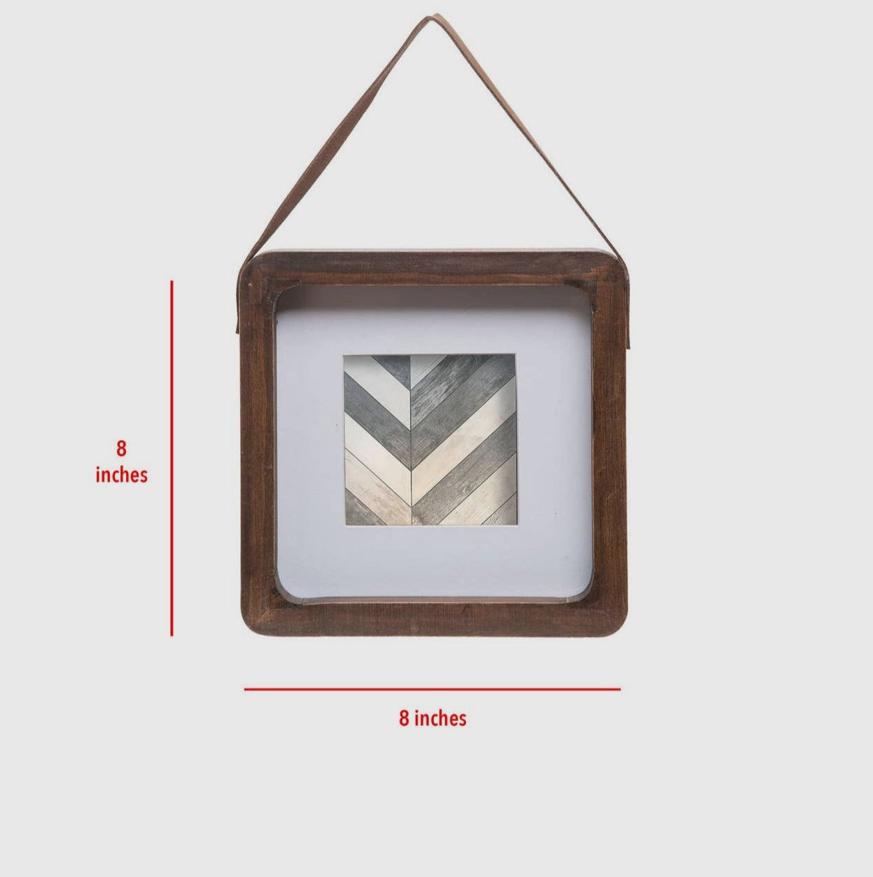 4X4 Square Hanging Photo Frame