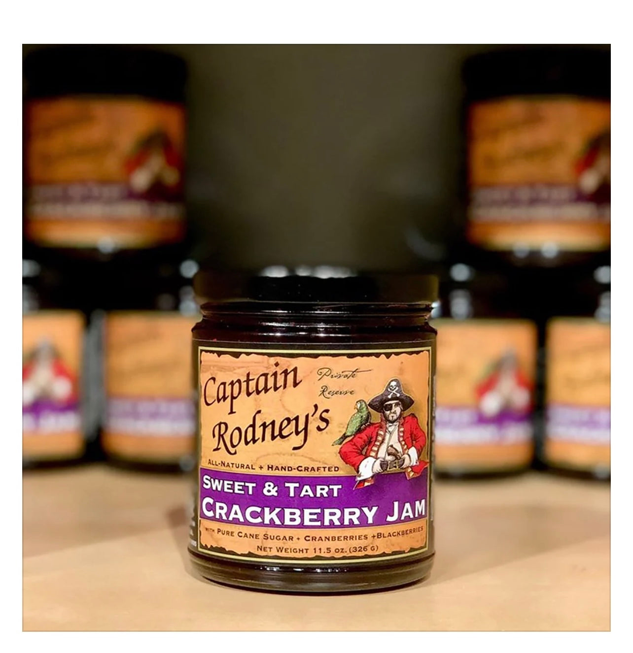 Captain Rodney's Crackberry Jam - 11.5 oz