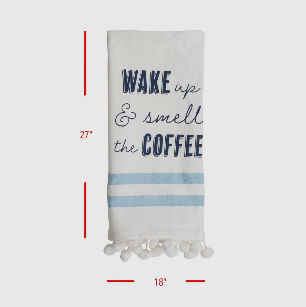 Wake Up & Smell the Coffee Tea Towel