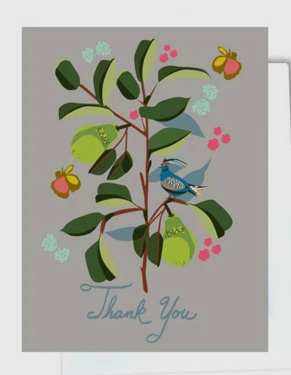 Sweet Pear Thank You Card