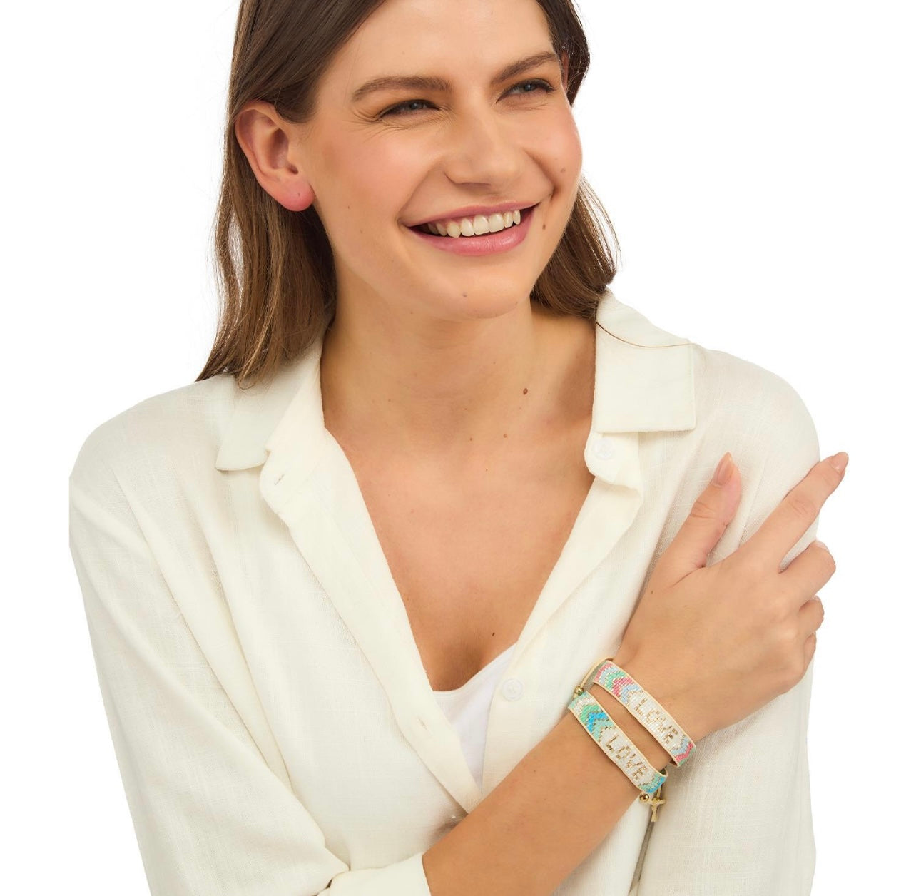 Love Beaded Bracelet