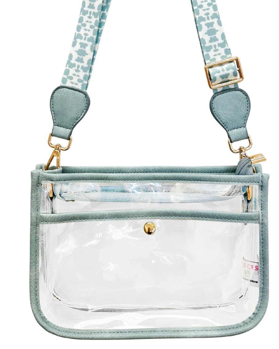Pieces x Laura Park, Chintz Mist Stadium Bag