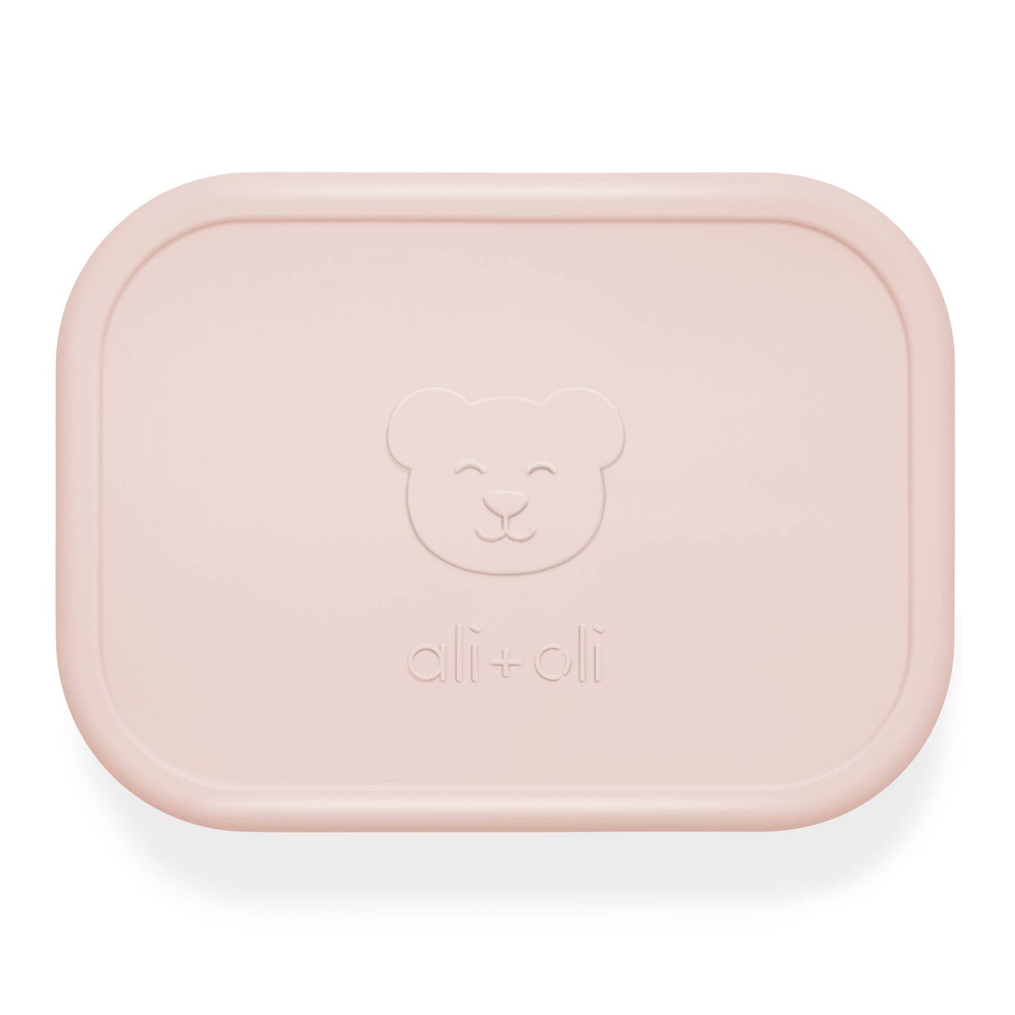 Ali+Oli Leakproof Silicone Bento Box (Blush) Back to School