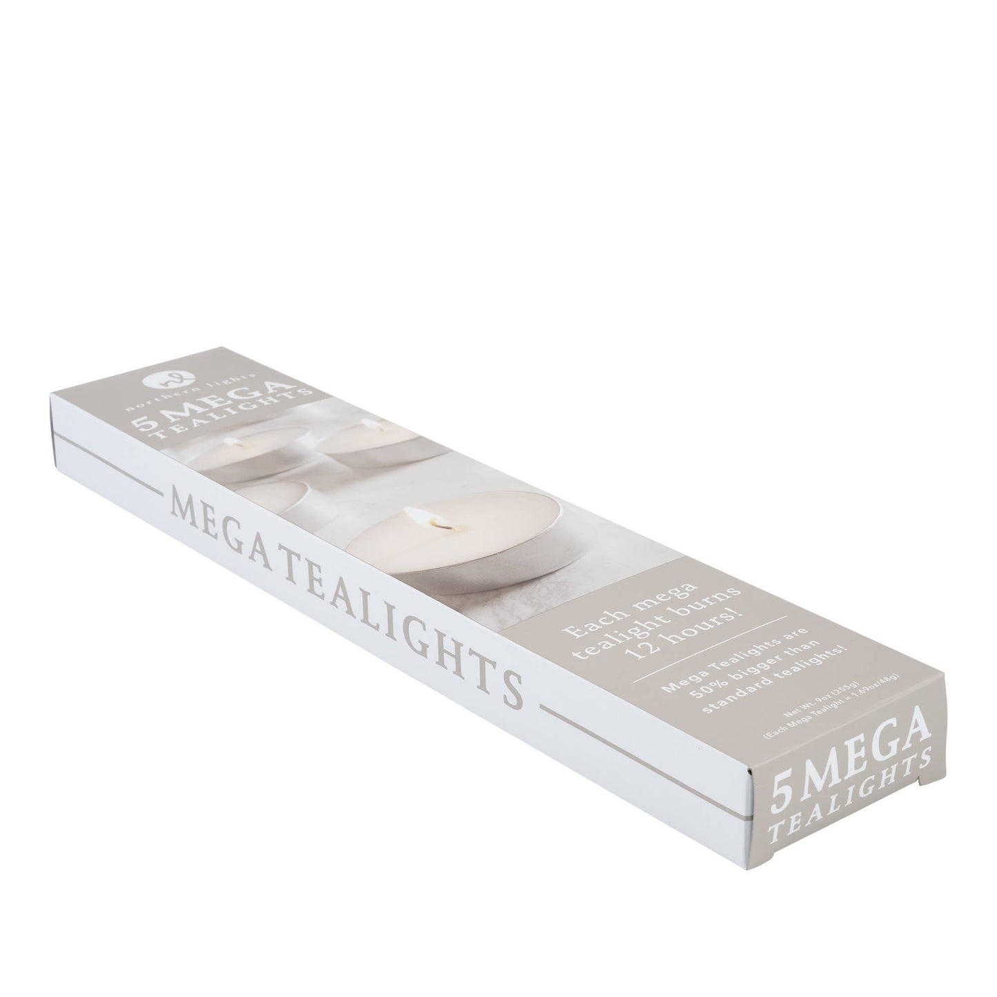 Mega Tealights - 5pc Box