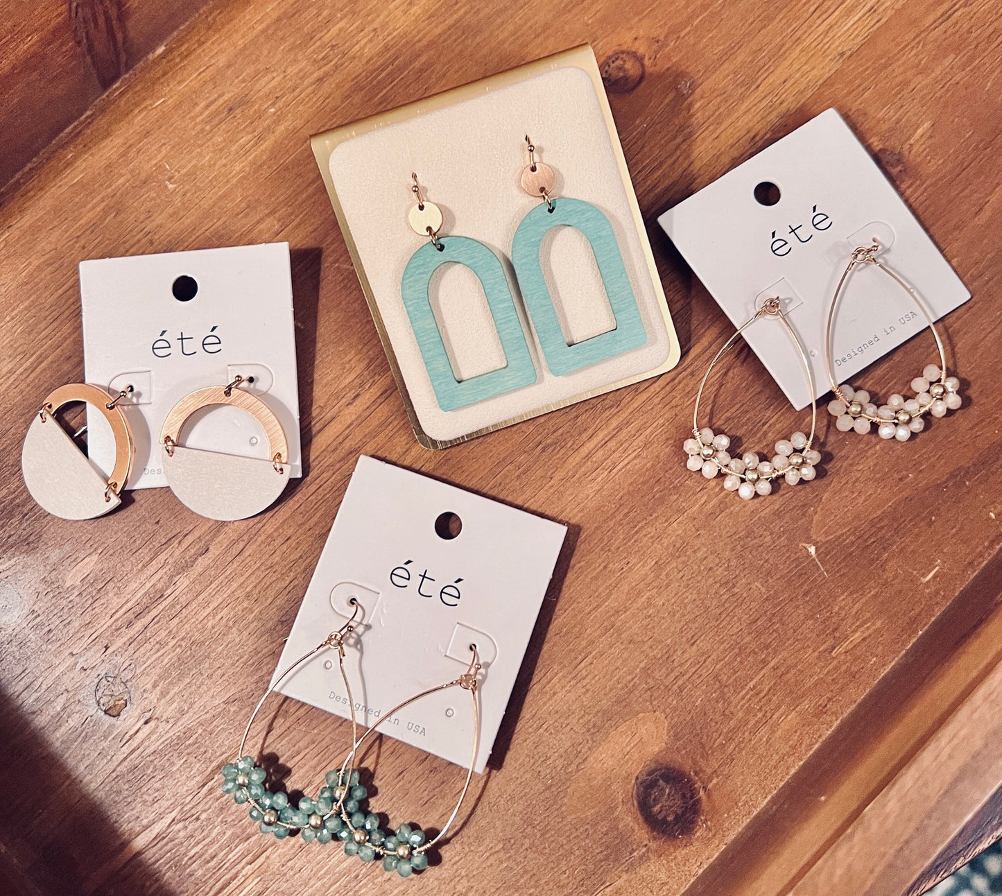 Crystal Drop Earrings