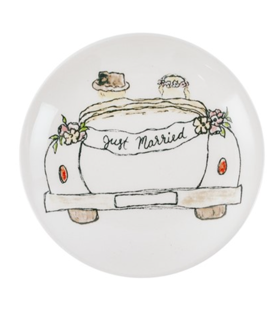 Trinket Dish - Just Married