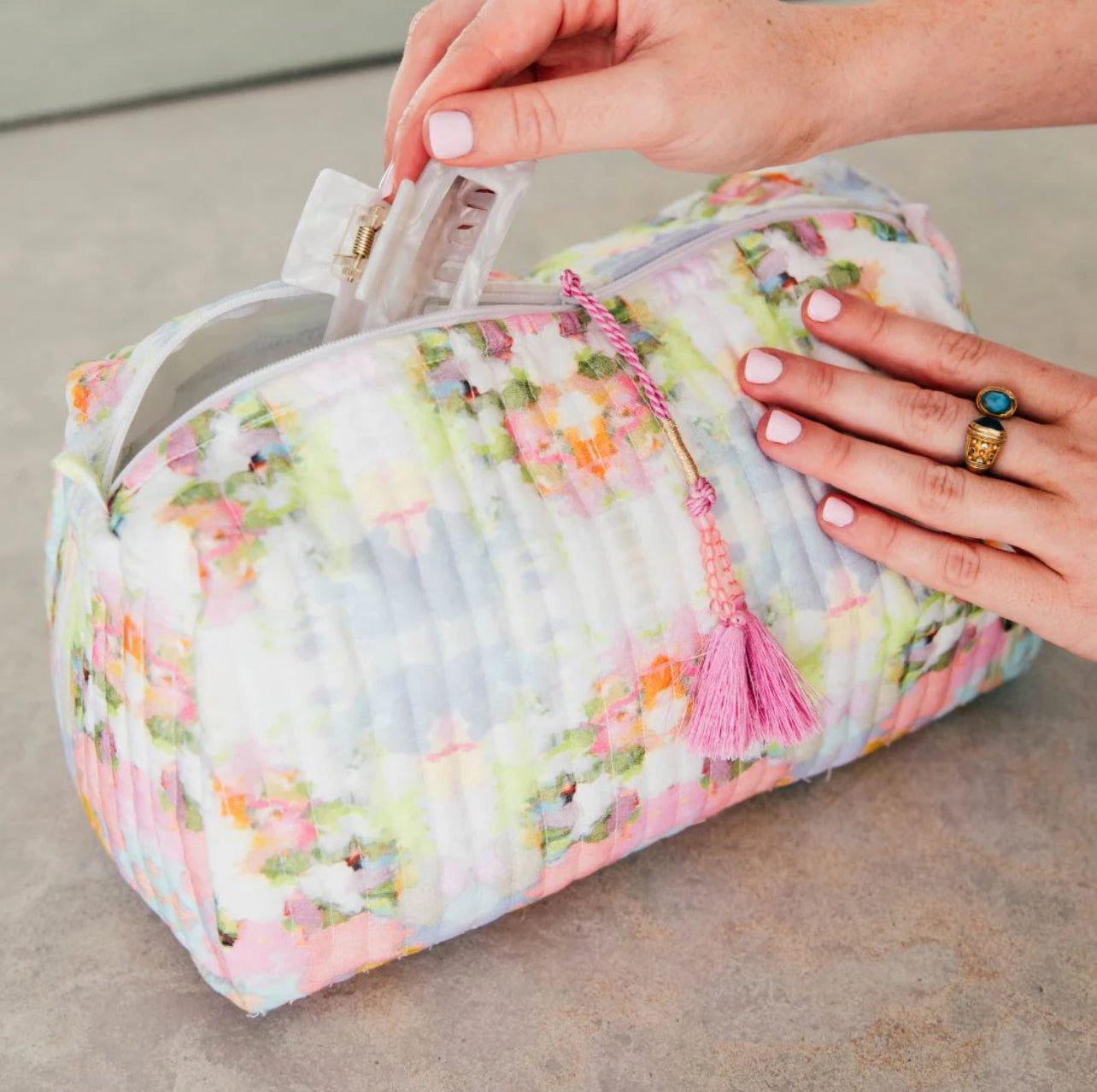 Laura Park  - Large Cosmetic Bag 4 Design Options