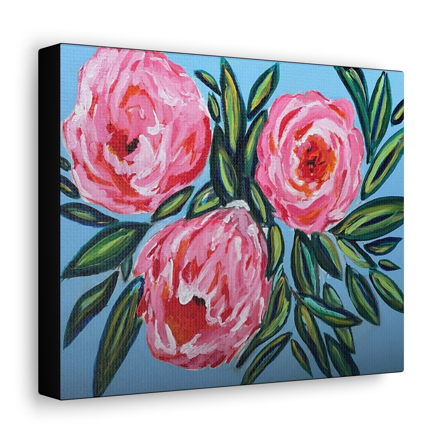 8 x 10 Canvas Gallery Wrap Flowers