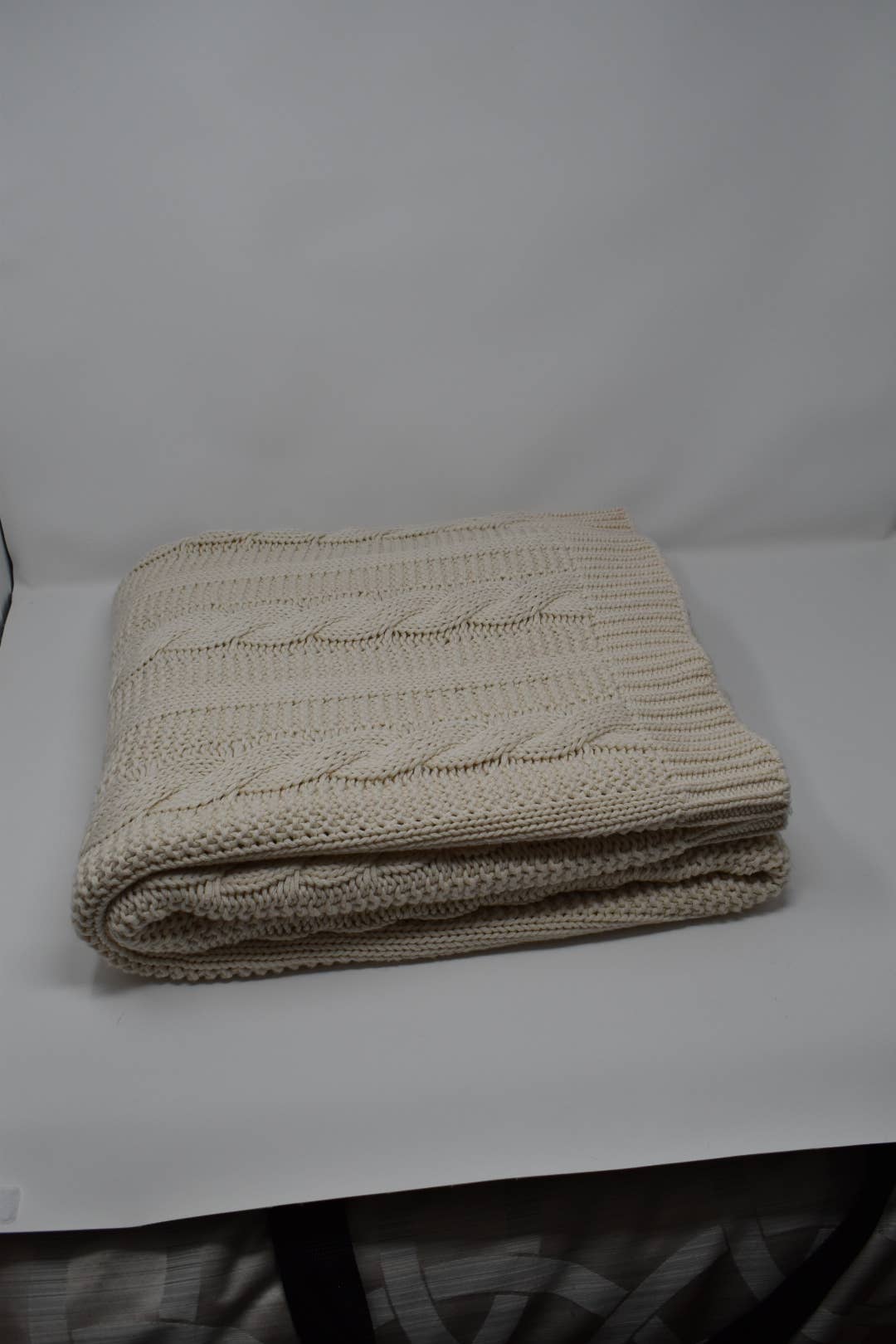 Natural Colored Throw 50x60