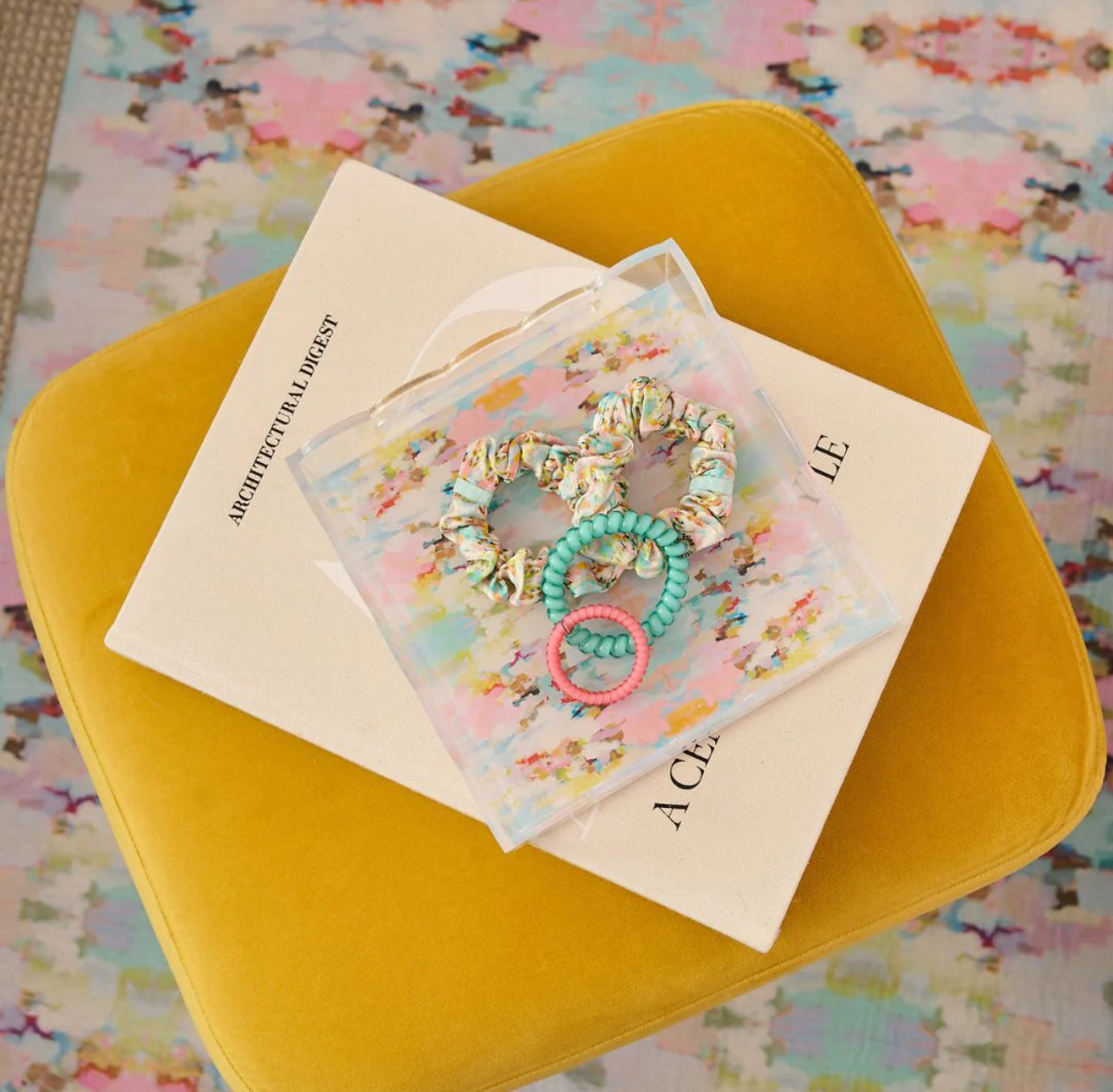 Laura Park Brooks Avenue Small Scalloped Tray