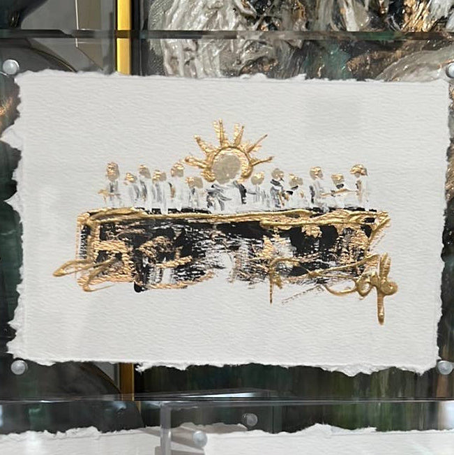 Last Supper In Acrylic Frame
