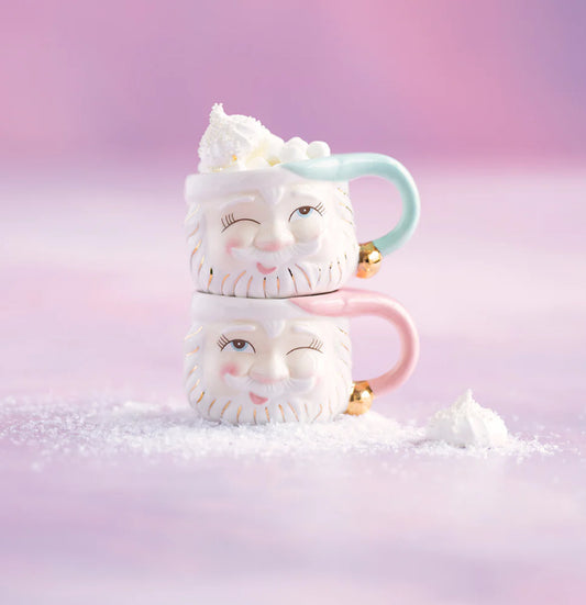 GLITTERVILLE Papa Noel Mug