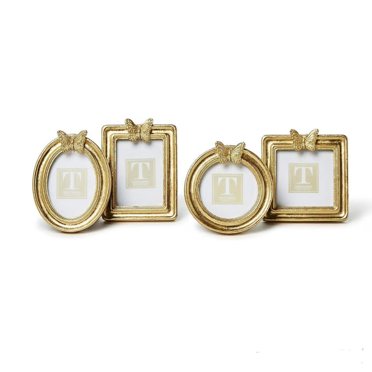 Butterfly Frames in Gold