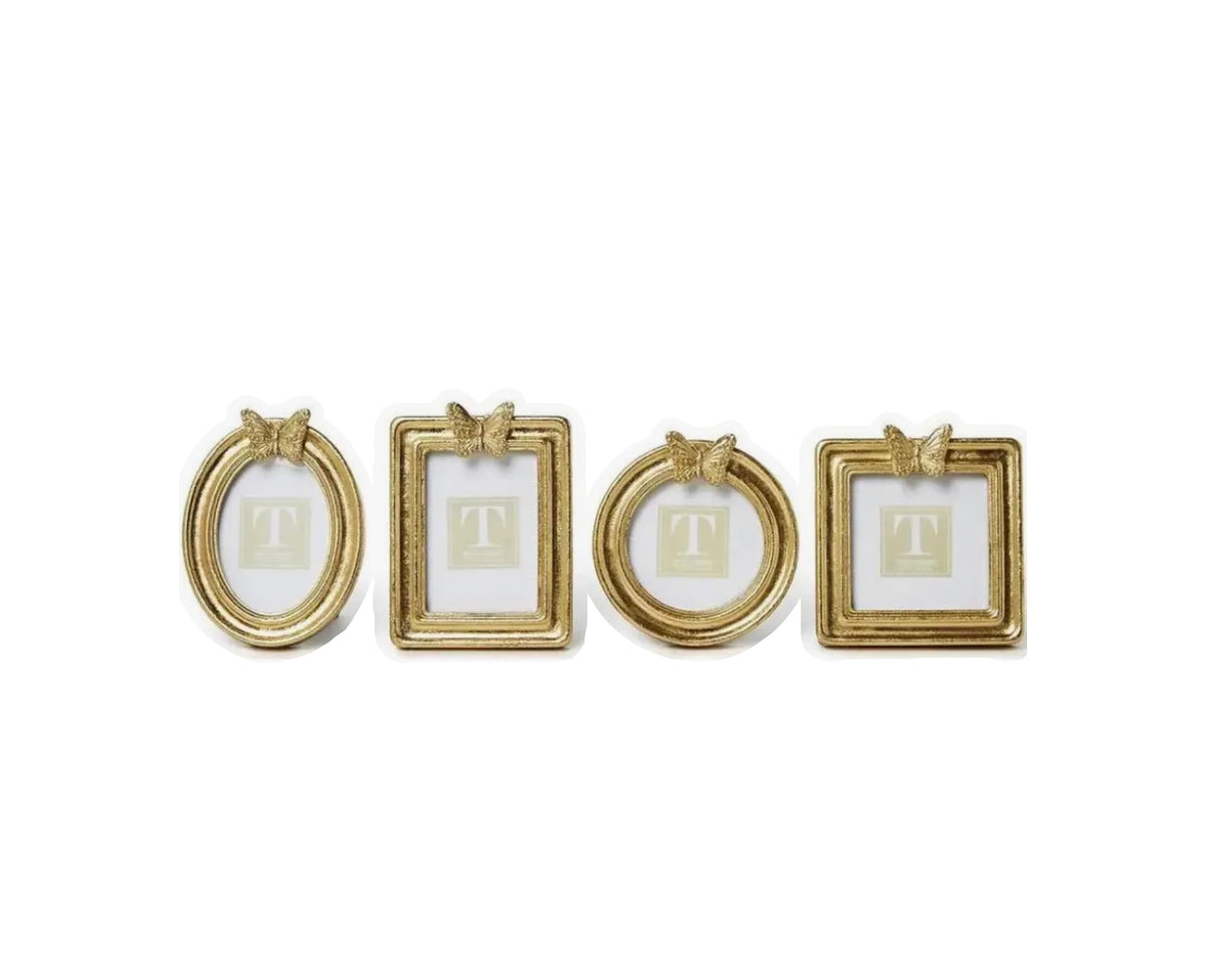 Butterfly Frames in Gold