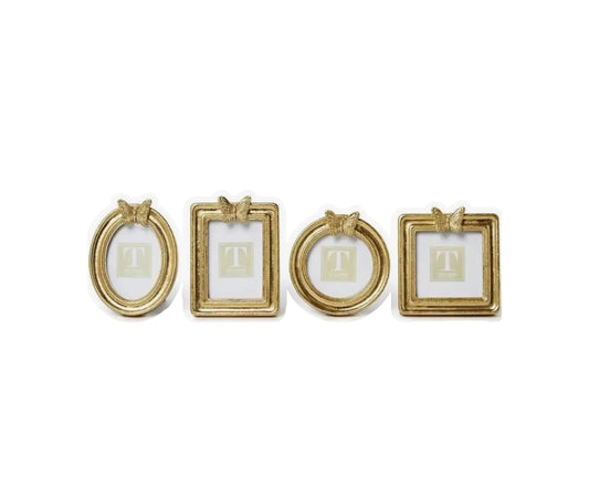 Butterfly Frames in Gold