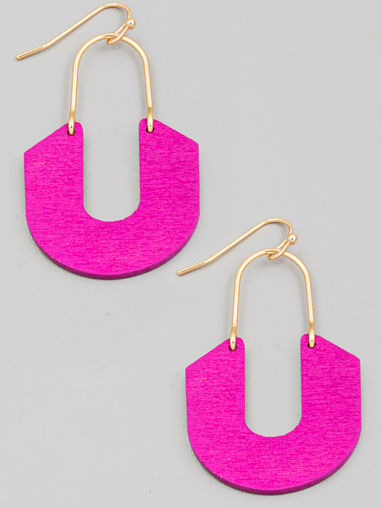 U Earrings - 3 Color Options