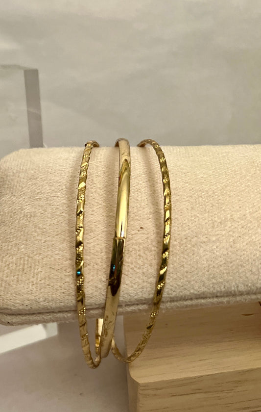 MITDS Set of 3 Bangles