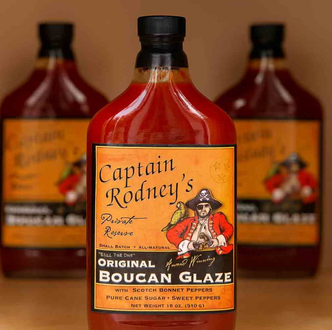 Captain Rodney's Original Boucan Glaze - Classic Edition - 18 oz