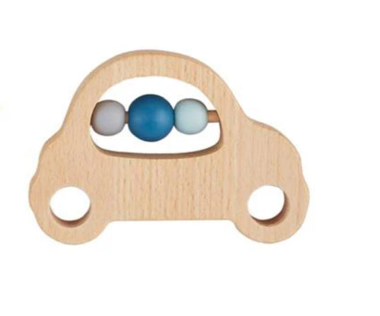 Wooden Teether Rattle