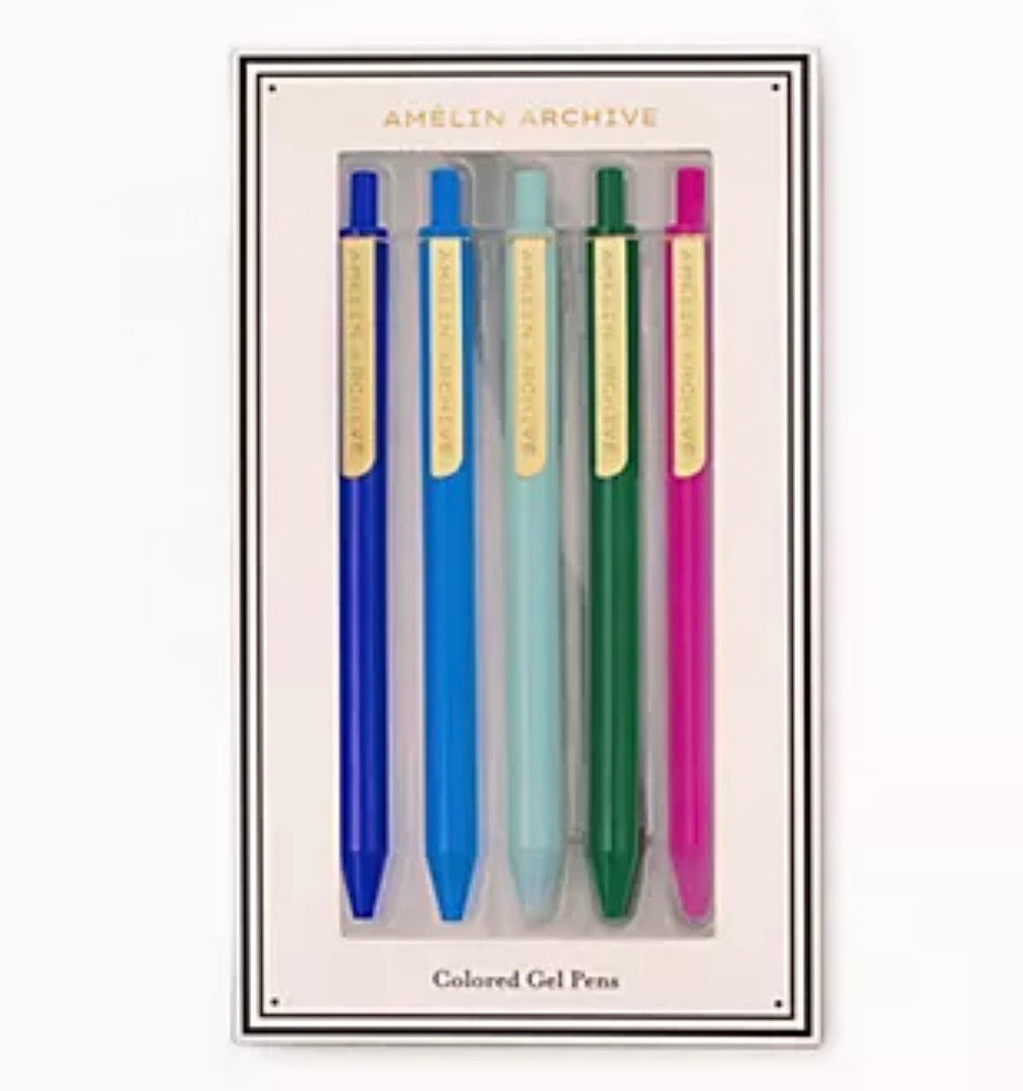 Amelia Archive Gel Pen Set