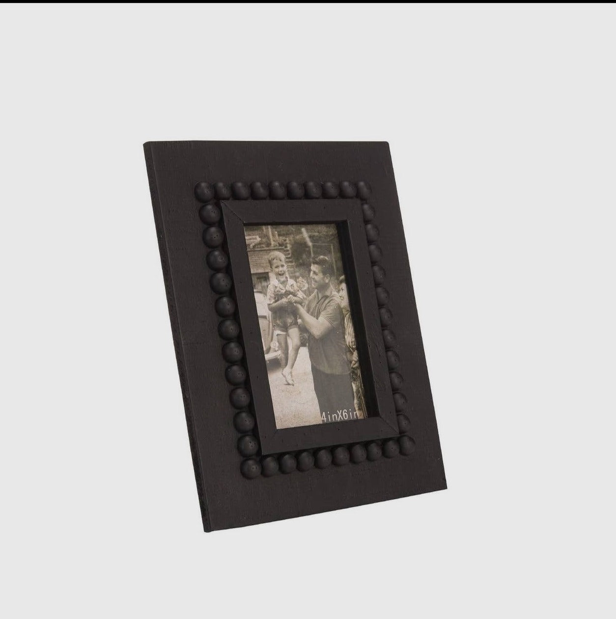 4'' X 6'' Black Gigi Photo Frame