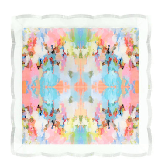 Laura Park Brooks Avenue Small Scalloped Tray