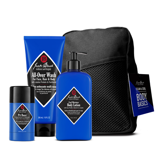 Jack Black - Clean and Cool Body Basics Set