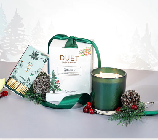 Duet Candle - Spruced