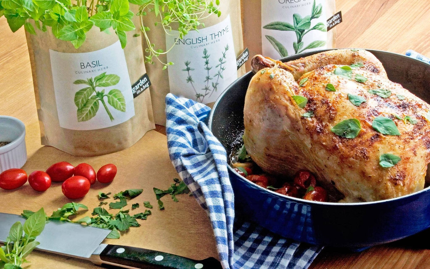 Garden in a Bag | Basil  | Gift idea for Cooks | Best Seller