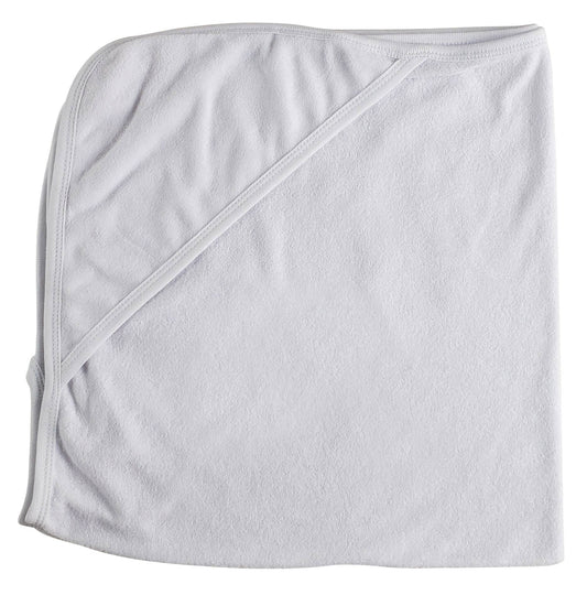 Hooded Towel with White Binding
