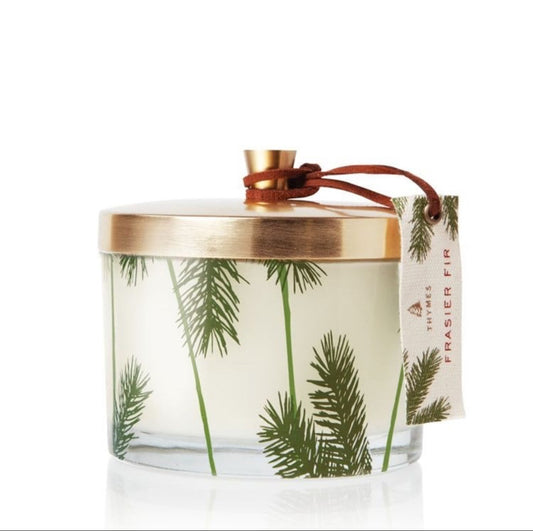 Frasier Fir Poured Candle, Pine Needle 3-Wick