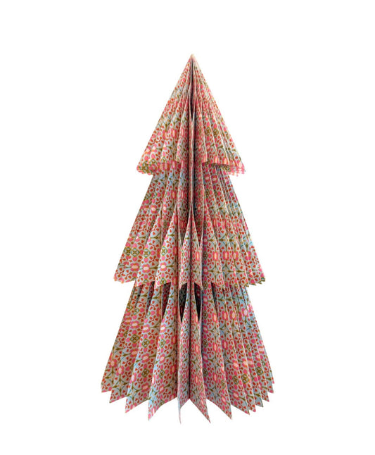 Laura Park Gasparilla 18" 3 Tier Honeycomb Christmas Tree