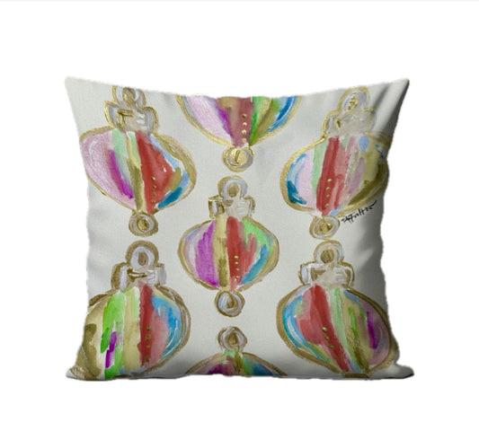 Bridgett's Colorful Ornament Pattern Pillow