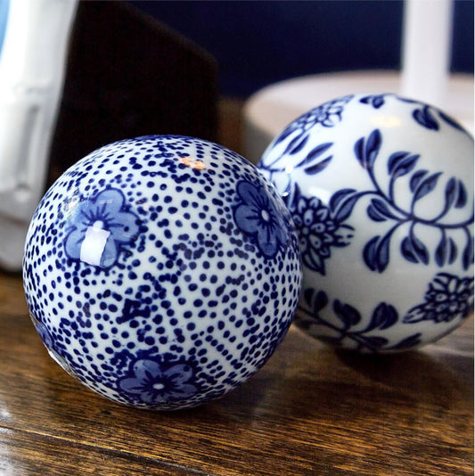 Hand-Painted Decorative Balls