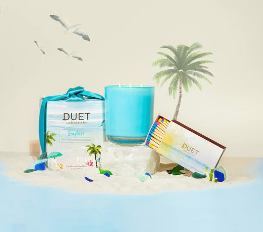 Duet Candle - Seaglass