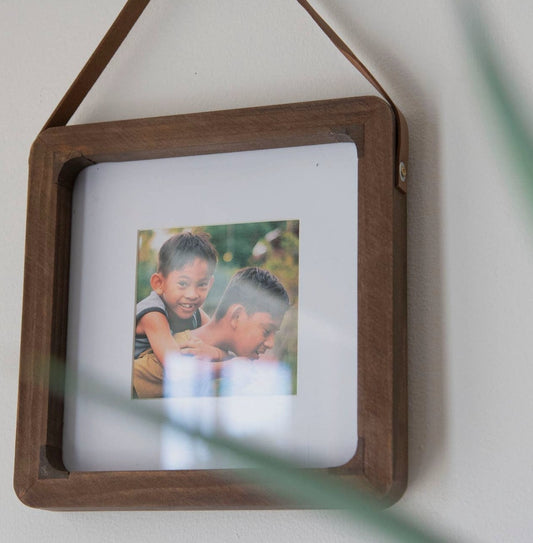 4X4 Square Hanging Photo Frame